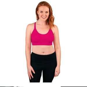 Three small Bamboobies Yoga Nursing Bras
